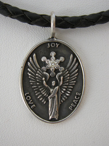Metatron Pendant Oxidized