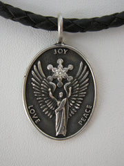Metatron Pendant Oxidized