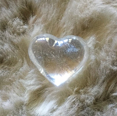 Quartz Crystal Heart