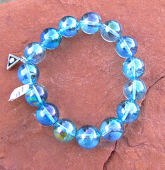 Aqua Aura Atlantean Orb Bracelet-Large