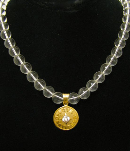 Love + Gratitude Crystal Necklace