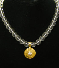 Love + Gratitude Crystal Necklace