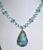 Atlantean Orb and Boulder Opal Necklace