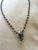 Tibetan Quartz point on pyrite chain