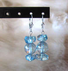 Palladium and Quartz Fancy Earrings
