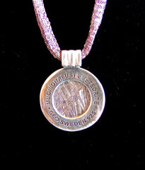 Meteorite (Muonionalusta) set in Sterling Silver