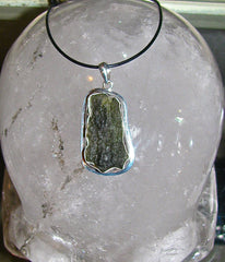 Moldavite pendant