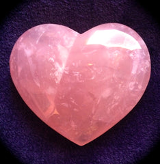 Madagascar Rose Quartz Heart