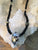 Tibetan Quartz point and Tourmaline Necklace