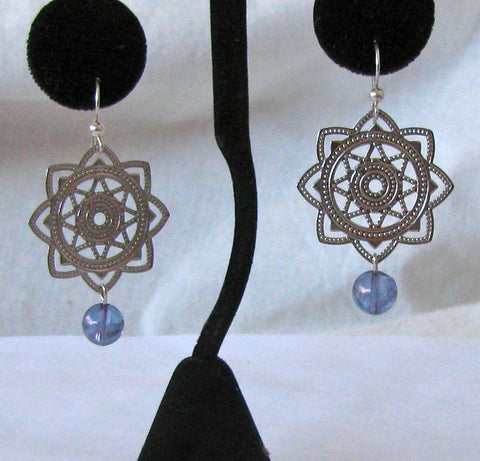 Atlantean Orb Star Earrings