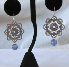 Atlantean Orb Star Earrings