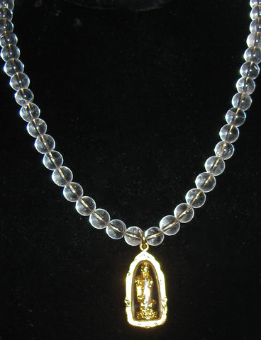 Quan Yin Atlantean Orb Necklace