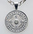 Love + Gratitude Medallion with White Topaz
